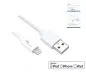 Preview: USB A to Lightning cable, white, DINIC box with Euro hole, 1m